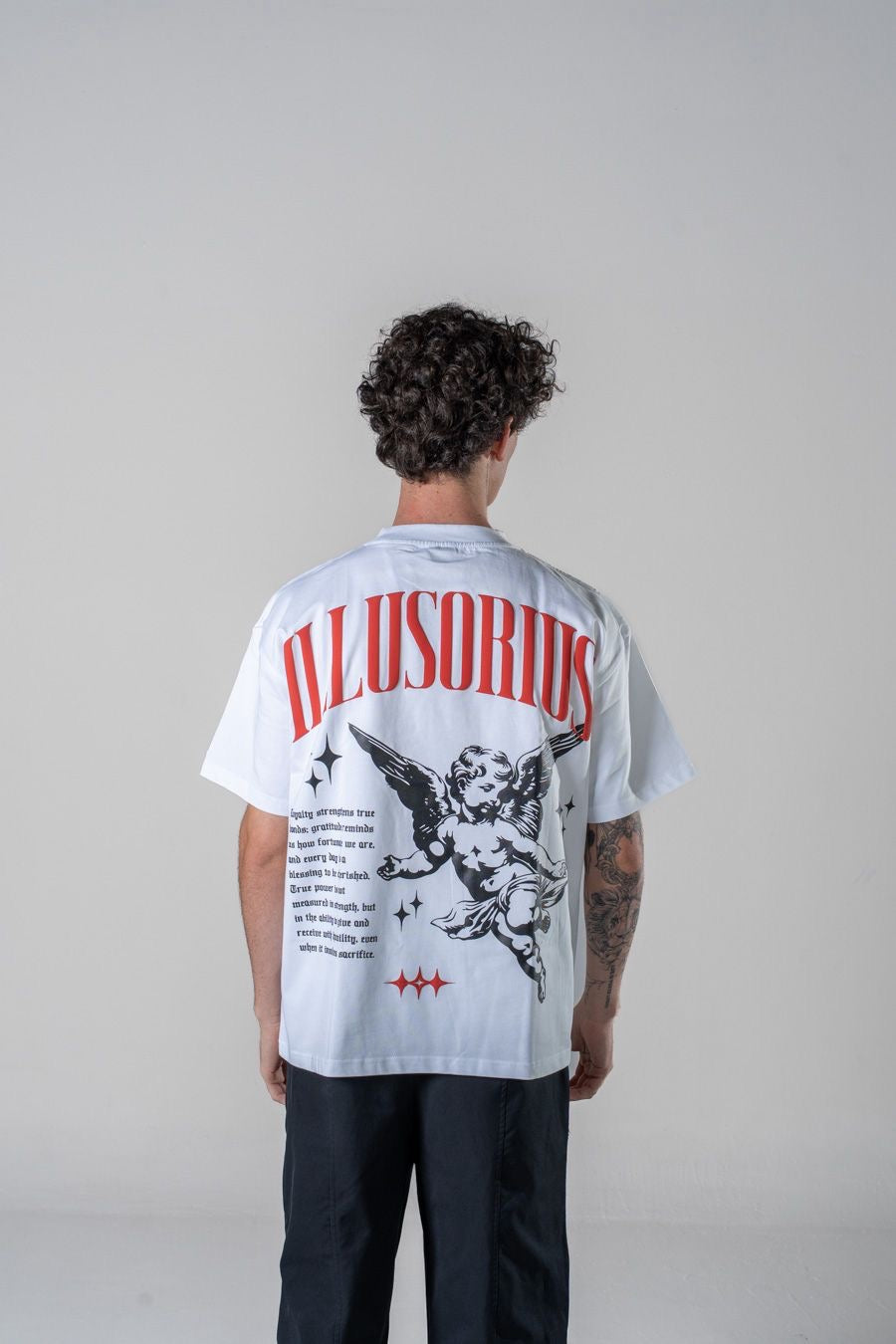 PLAYERA SEMI OVERSIZE HEAVYWEIGHT [305 GSM] ANGEL