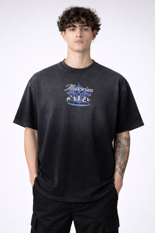 PLAYERA OVERSIZE HEAVYWEIGHT SUN FADED WEAR CLUB