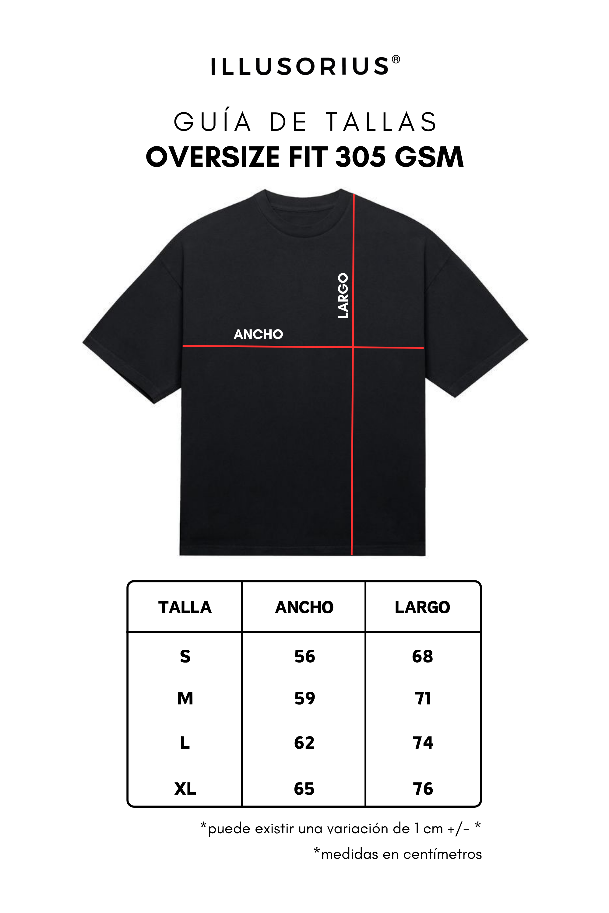 PLAYERA SEMI OVERSIZE HEAVYWEIGHT [305 GSM] DREAMS