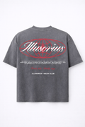 PLAYERA OVERSIZE HEAVYWEIGHT WASHED GREY TRENDS FADE