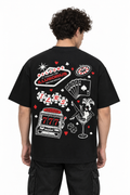 PLAYERA SEMI OVERSIZE HEAVYWEIGHT [305 GSM] LAS VEGAS