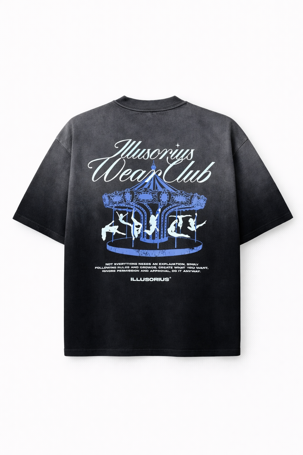 PLAYERA OVERSIZE HEAVYWEIGHT SUN FADED WEAR CLUB