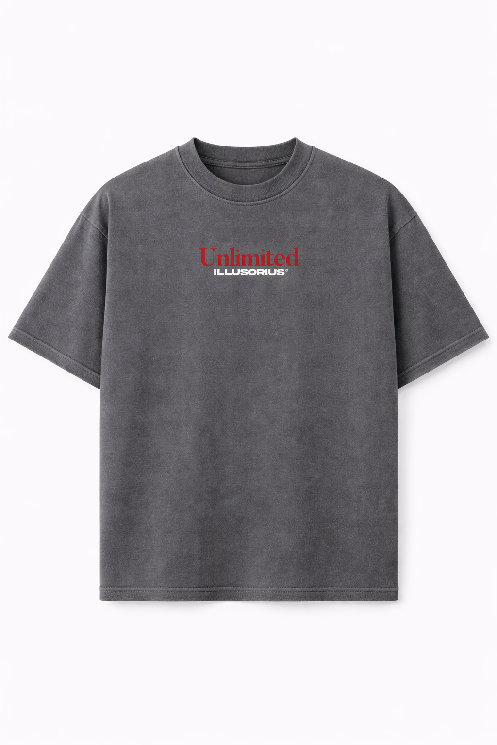 PLAYERA OVERSIZE HEAVYWEIGHT WASHED GREY STRIDE