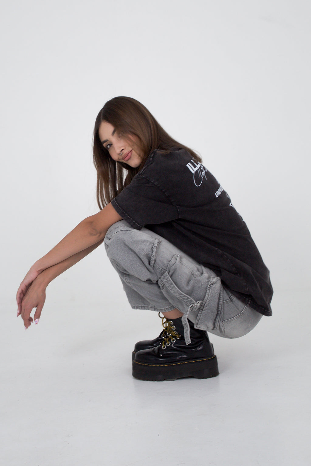 PLAYERA SEMI OVERSIZE HEAVYWEIGHT [305 GSM] ACID WASH CLOTHING