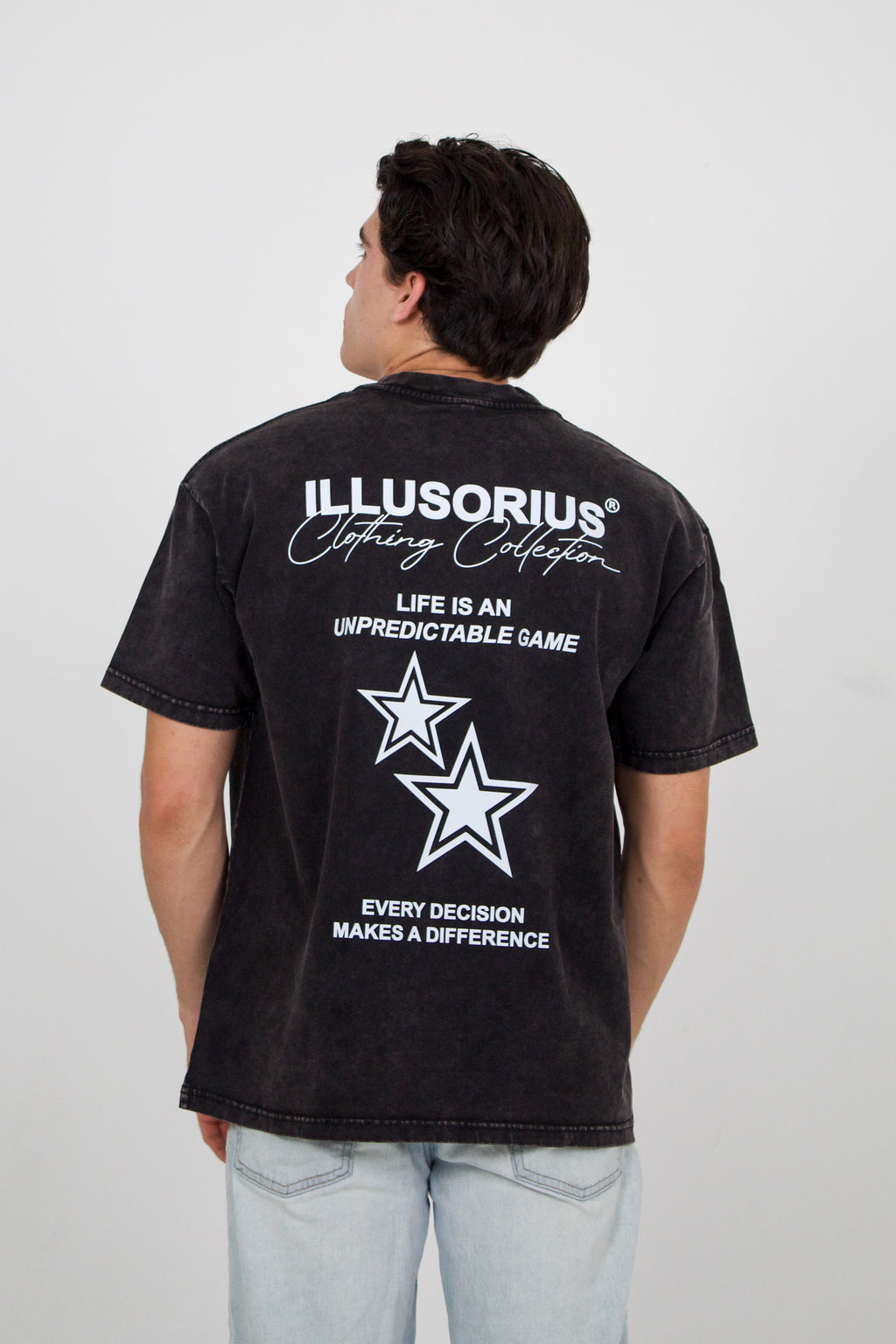 PLAYERA SEMI OVERSIZE HEAVYWEIGHT [305 GSM] ACID WASH CLOTHING