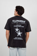 PLAYERA SEMI OVERSIZE HEAVYWEIGHT [305 GSM] ACID WASH CLOTHING
