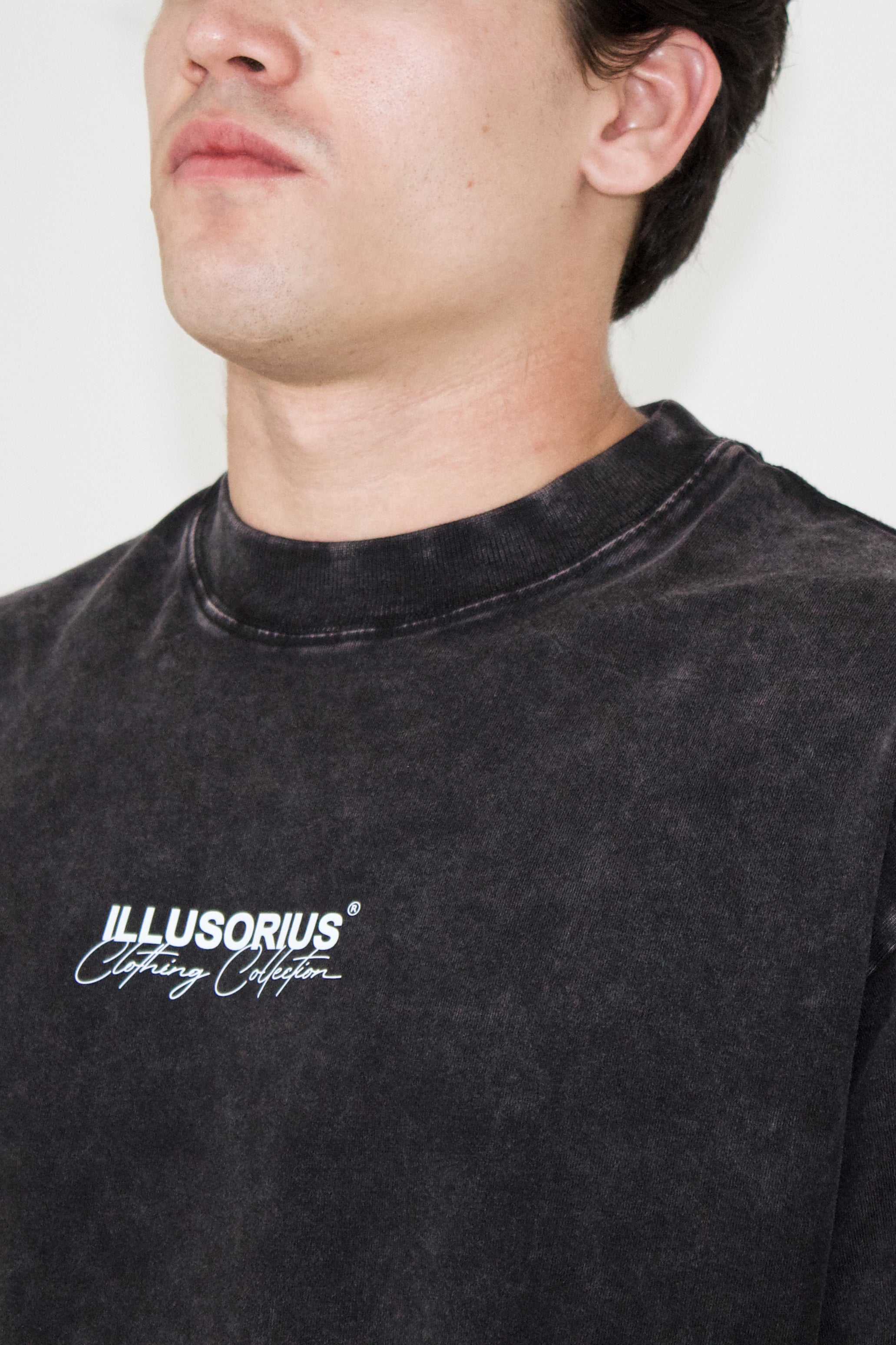 PLAYERA SEMI OVERSIZE HEAVYWEIGHT [305 GSM] ACID WASH CLOTHING